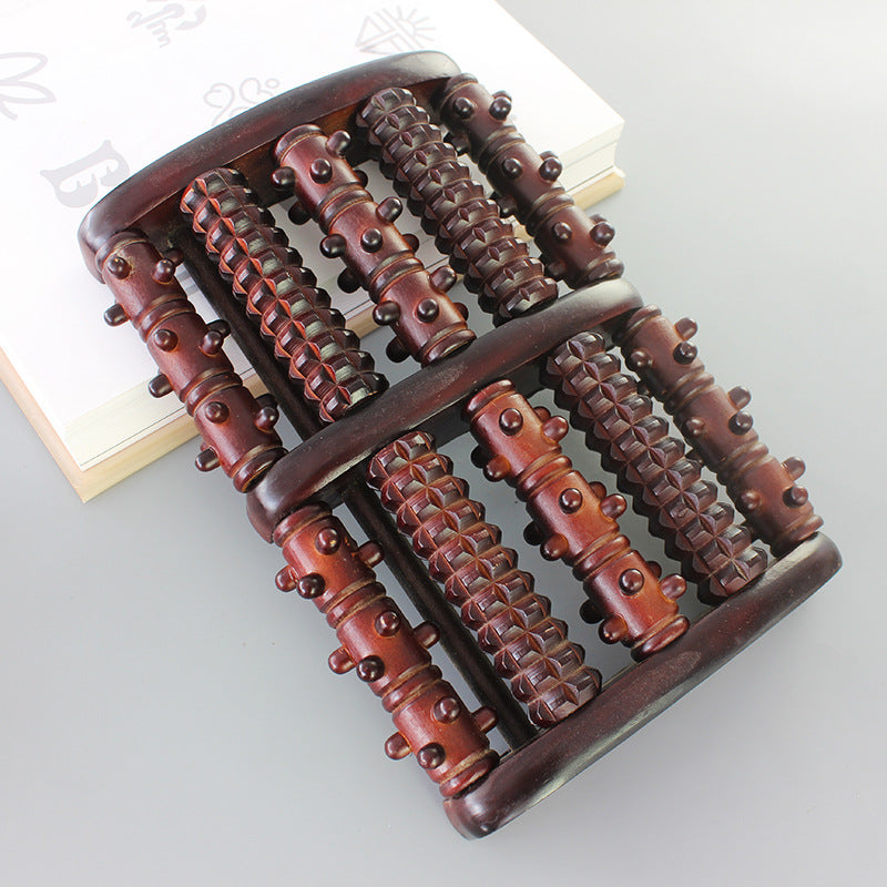 Alleviax Wooden Foot Reflexology Roller