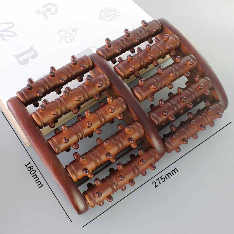 Alleviax Wooden Foot Reflexology Roller