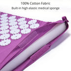 Acupressure Spike Massage Mat and Pillow Set