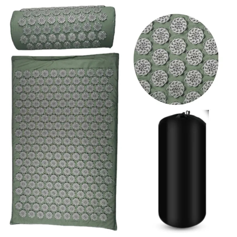 Acupressure Mat & Pillow Set