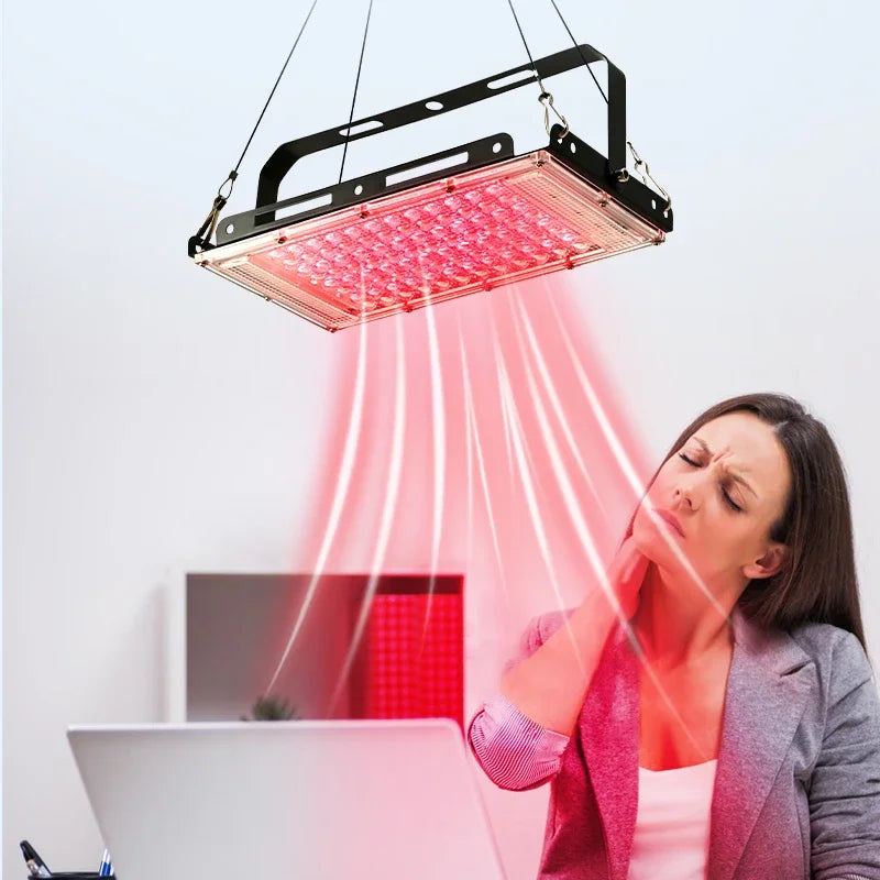 Red Light Therapy Device – 96 LED Dual Wavelength Panel with Adjustable Stand