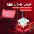 Red Light Therapy Device – 96 LED Dual Wavelength Panel with Adjustable Stand