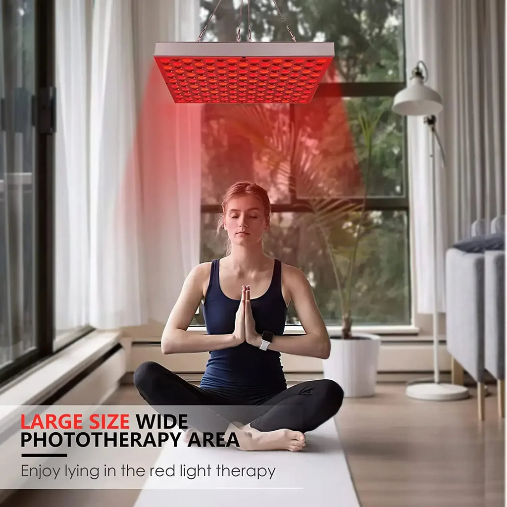 Red Light Therapy Panel – 225 LED Dual Wavelength Power