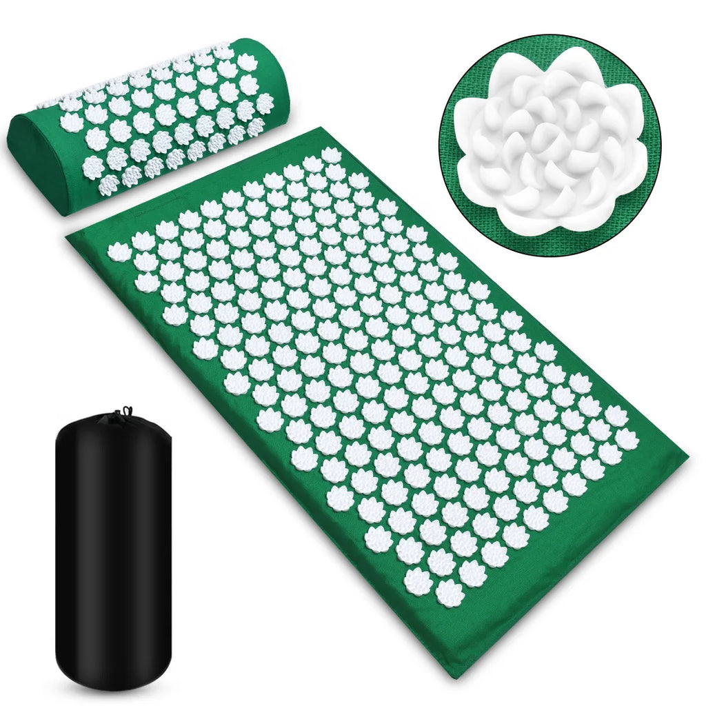 Acupressure Mat & Pillow Set