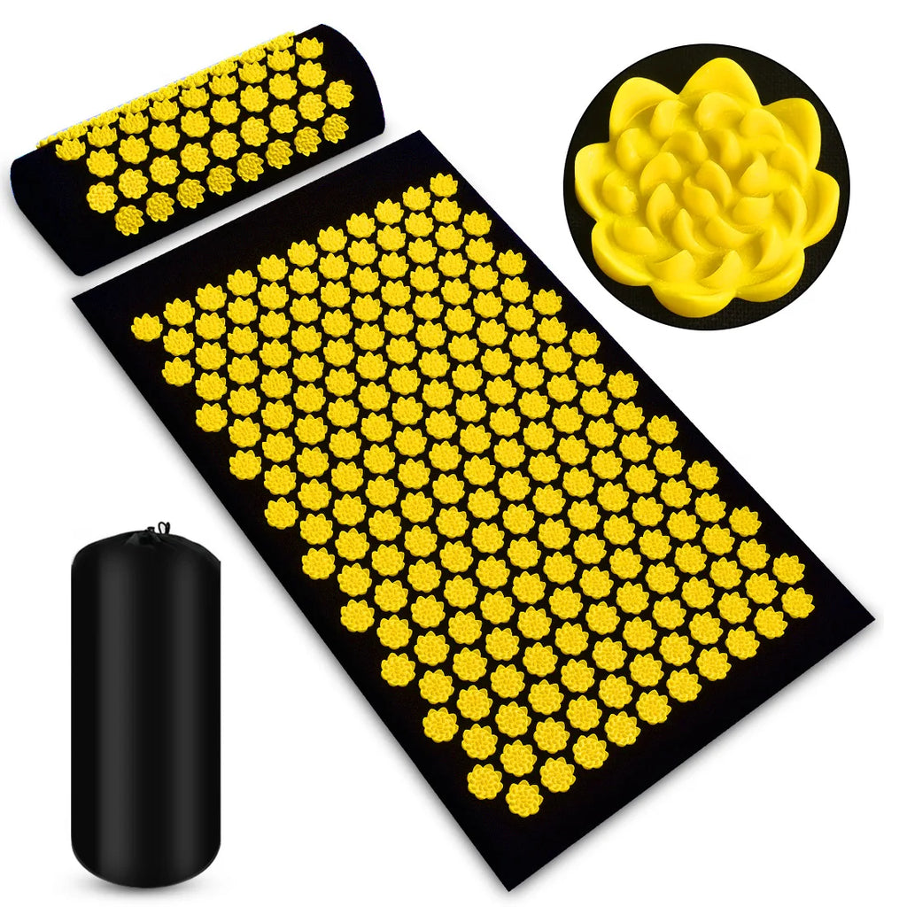 Acupressure Mat & Pillow Set