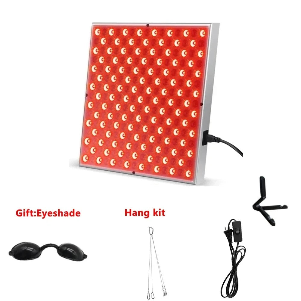 Red Light Therapy Panel – 225 LED Dual Wavelength Power